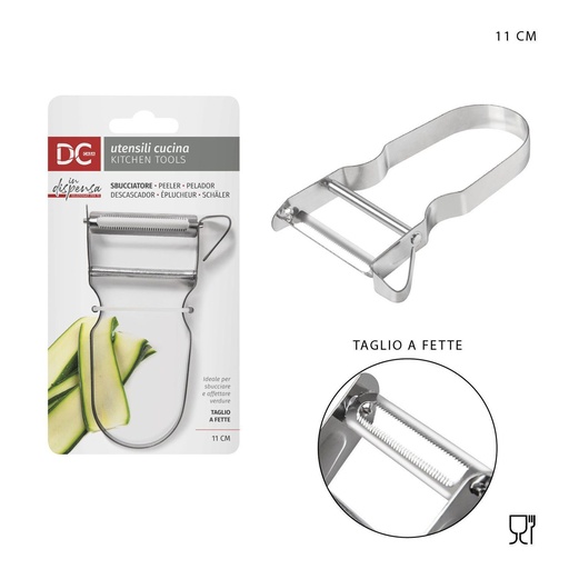 [0220598] Pelador Cort. Rebanadas Acero 11X7X1.3CM - Accesorios de cocina