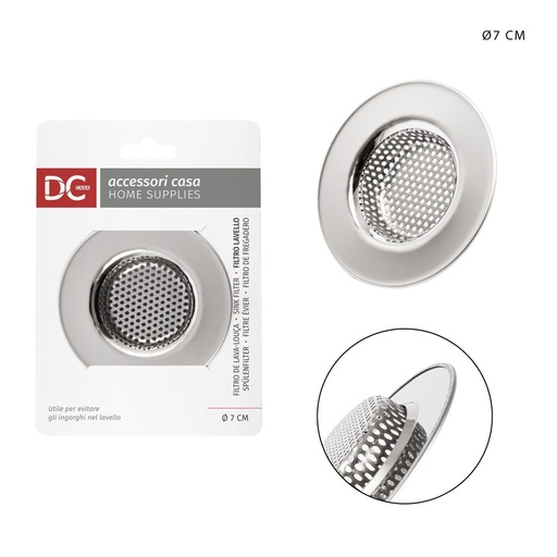 [0221840] Filtro fregadero acero 7 cm - Accesorios de cocina