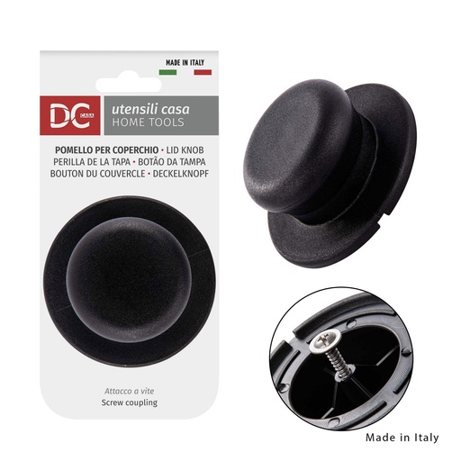 [0217235] Perilla para tapa de olla negra - Accesorios de cocina