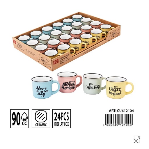 [0232227] Taza para café 90cc - Cerámica y artículos de mesa