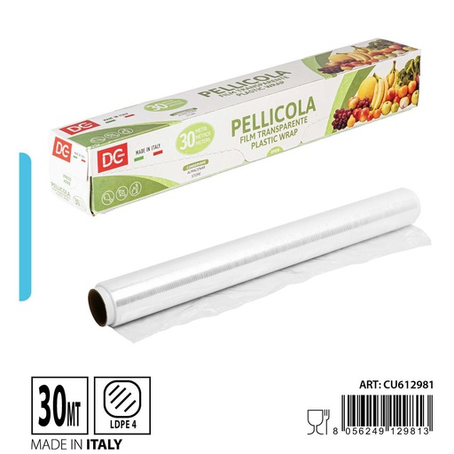 [0237534] Folletos de película PE 30 metros - Accesorios de cocina y productos desechables