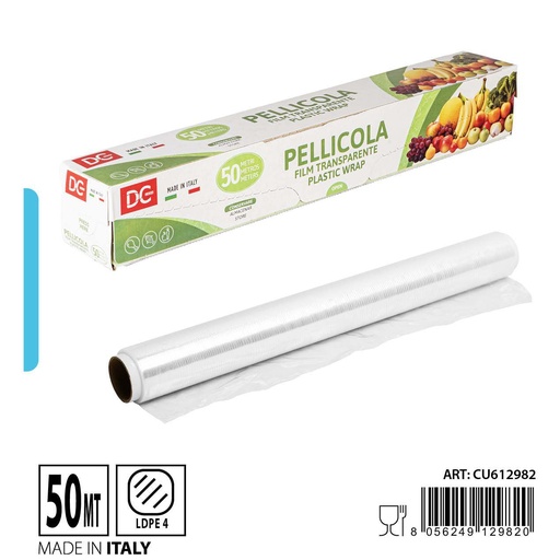 [0237535] Folletos de película PE 50 metros - Accesorios de cocina y productos desechables