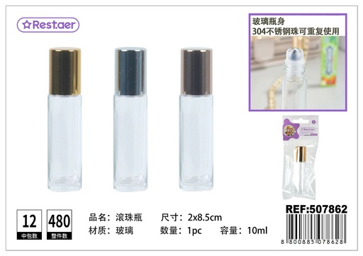 [507862] Botella enrollable para aceite esencial 10 ml - Envases y frascos