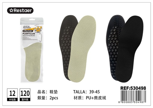 [530498] Plantillas para hombres en PU 39-45 - Herramientas de costura