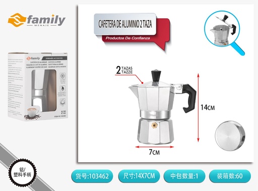 [317103462] Cafetera de aluminio - Utensilios de cocina