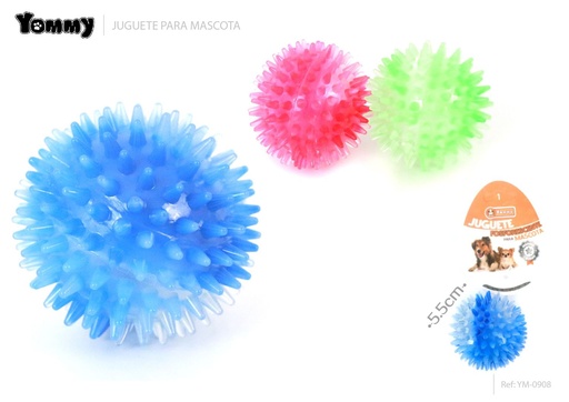 [YM0908] Bola de masticar para perros de 5.5 cm - Juguetes para mascotas
