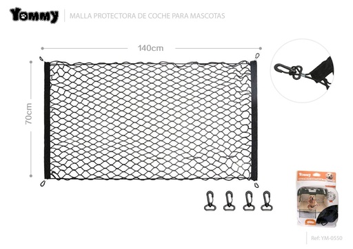 [YM0550] Red aislante de perro 140x70 cm - Accesorios para mascotas