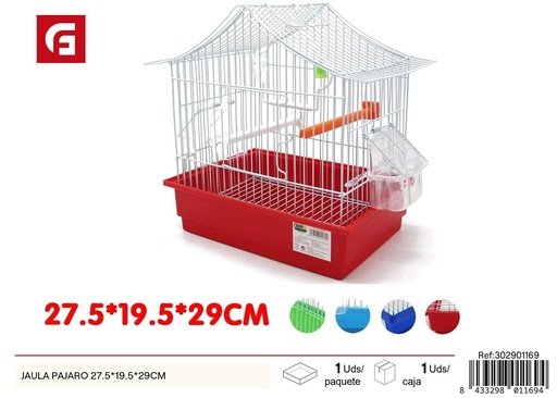 [302901169] Jaula para pájaros 27.5*19.5*29 cm - Accesorios de mascotas