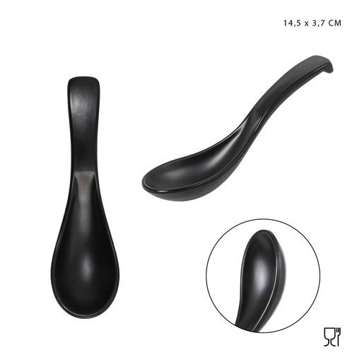 [0224533] Cuchara de melamina 14.5x3.7 cm - Accesorios de cocina y utensilios de cocina