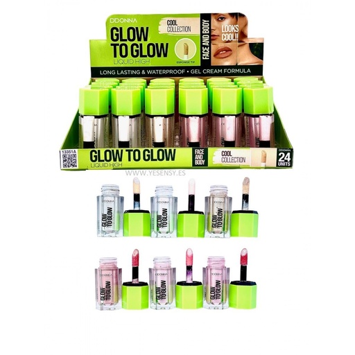 [8436045037893] Iluminador líquido Glow to Glow - 24 unidades