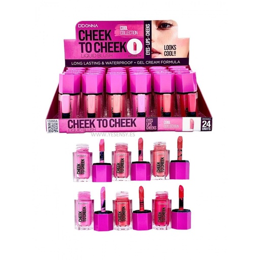[8436045037886] Blush liquido Cheek to Cheek - 24 unidades