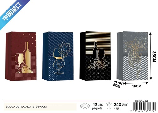 [20743] Bolsa de regalo 18*35*9 cm - Nuevos productos 