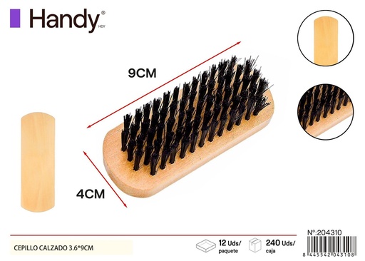 [250309] Cepillo para calzado de 3.6*9 cm - Herramientas para la limpieza