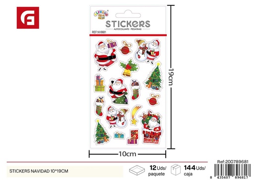 [200789681] Stickers de Navidad 10x19 cm - Material navideño y decoración