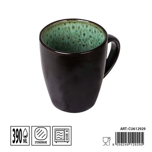 [0237256] Taza verde 390ML - Cerámica