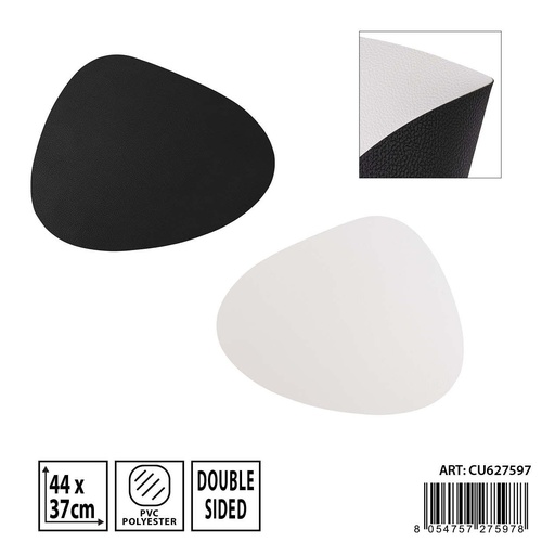 [0237725] Mantel individual triangular de PVC 44x37 cm - Accesorios para mesa