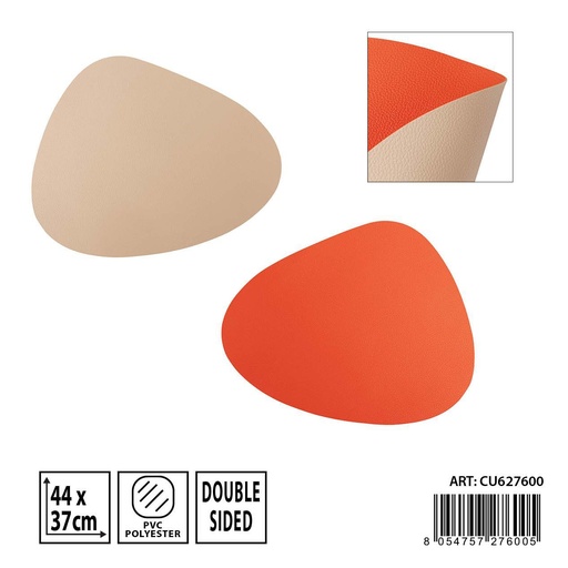 [0237728] Mantel individual triangular de PVC 44x37 cm - Accesorios para mesa