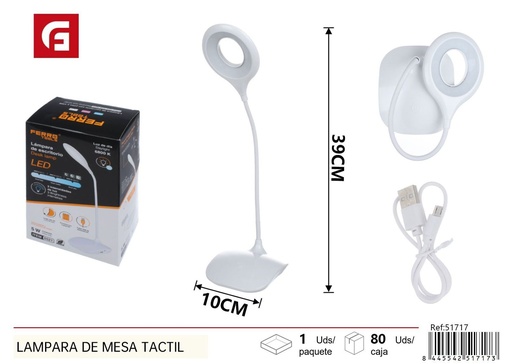 [51717] Lámpara de mesa táctil recargable - Iluminación