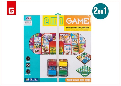 [160603331] Set de juegos de parchís + oca - Juguetes de mesa