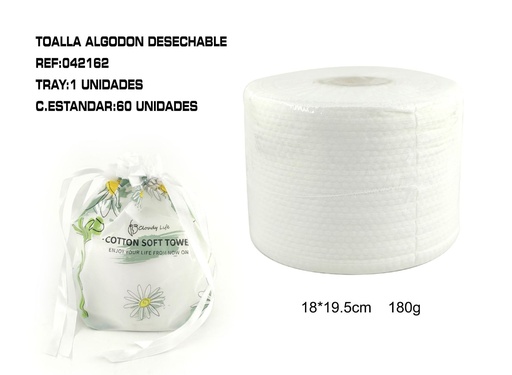 [042162] Rollo de papel desechable no textil 18*19.5 cm - Productos desechables