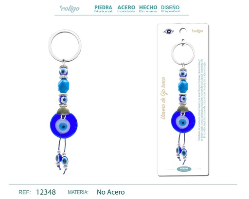 [12348] Llavero de ojo turco - Accesorios y llaveros