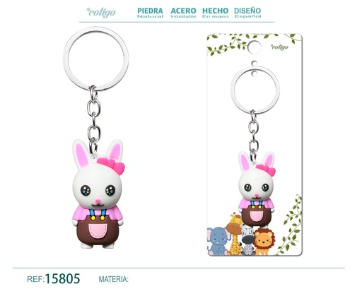 [15805] Llavero de dibujos animados - Accesorios divertidos y coleccionables