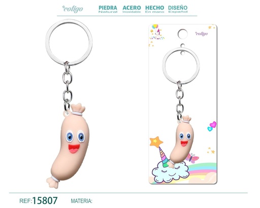 [15807] Llavero de dibujos animados - Accesorios divertidos y coleccionables