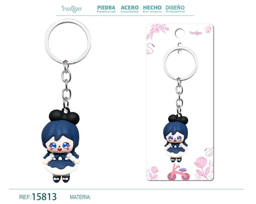 [15813] Llavero de dibujos animados - Accesorios divertidos y coleccionables