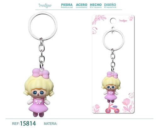 [15814] Llavero de dibujos animados - Accesorios divertidos y coleccionables