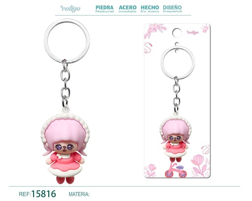 [15816] Llavero de dibujos animados - Accesorios divertidos y coleccionables