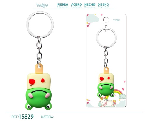 [15829] Llavero de dibujos animados - Accesorios divertidos y coleccionables