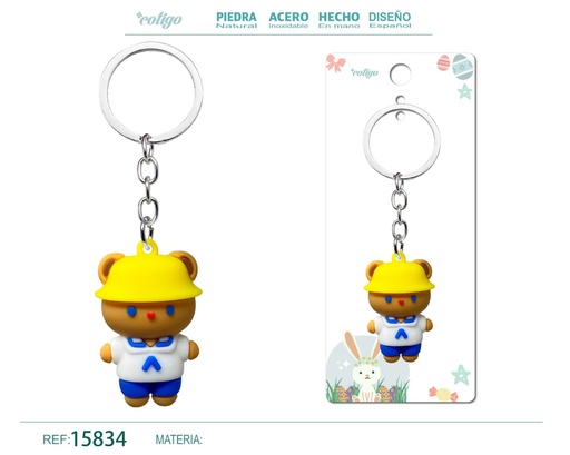 [15834] Llavero de dibujos animados - Accesorios divertidos y coleccionables