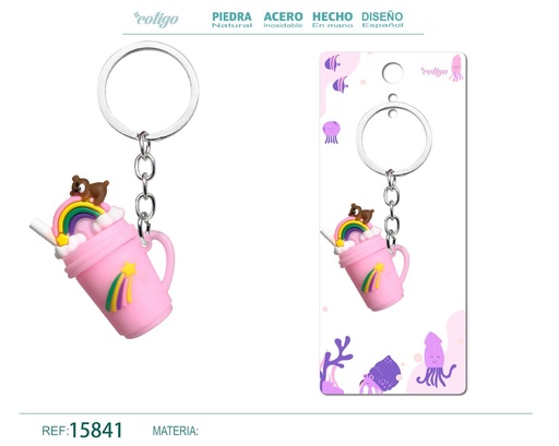[15841] Llavero de dibujos animados - Accesorios divertidos y coleccionables