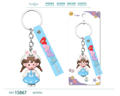 [15867] Llavero San José Obrero - Accesorios de fe y suministros religiosos