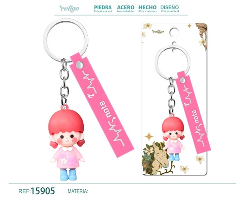 [15905] Llavero de dibujos animados - Accesorios y llaveros divertidos