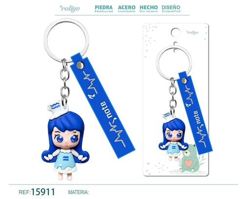 [15911] Llavero de dibujos animados - Accesorios y llaveros divertidos