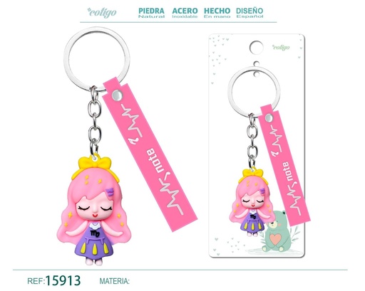 [15913] Llavero de dibujos animados - Accesorios y llaveros divertidos