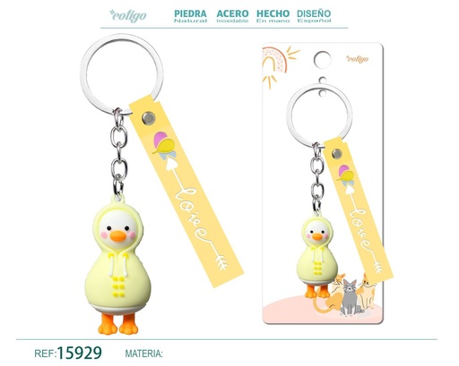 [15929] Llavero de dibujos animados - Accesorios y llaveros divertidos