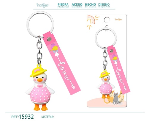 [15932] Llavero de dibujos animados - Accesorios y llaveros divertidos