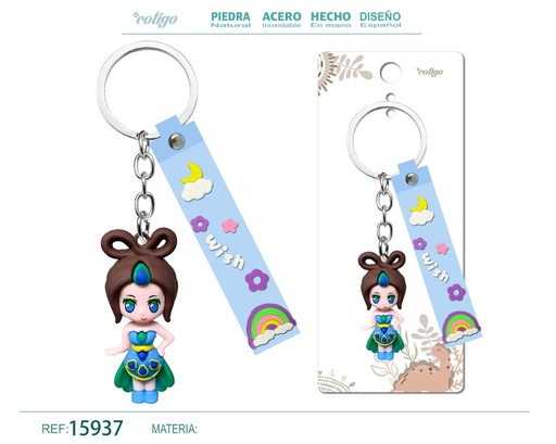 [15937] Llavero de dibujos animados - Accesorios y llaveros divertidos