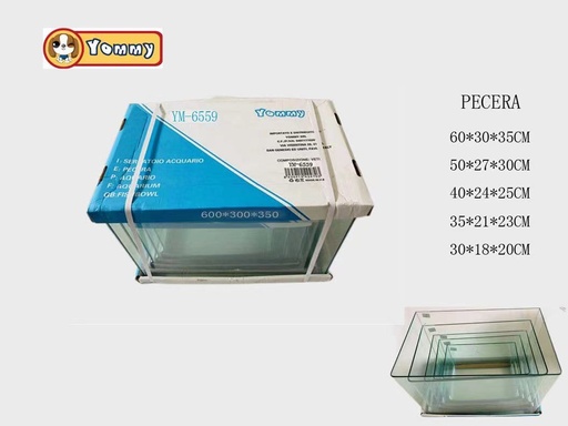 [YM6559] Pecera set 5 grande - Decoraciones acuáticas