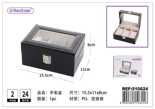 [510624] Caja para relojes - Artículos de belleza
