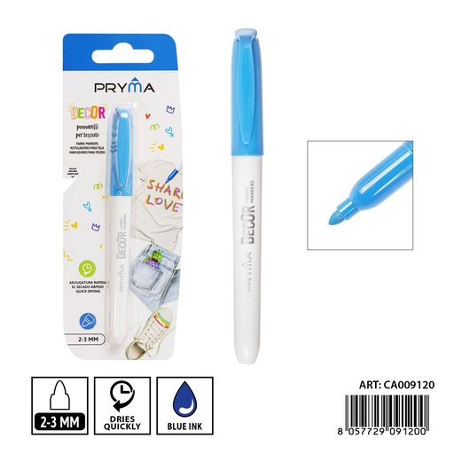 [0237161] Ratulado de tela punto redondo 2-3mm de color azul - Artículos de dibujo