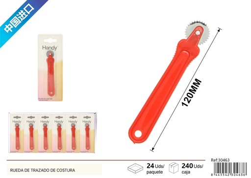 [30463] Rueda de trazado de costura - Herramientas de costura y marcadores