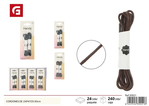 [30021] Cordones de zapato de 80cm - Accesorios de mercería