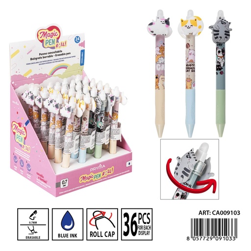 [0237066] Bolígrafo borrable Magic Roll 0.7mm - Herramientas de escritura