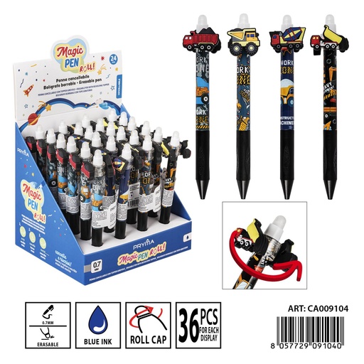 [0237067] Bolígrafo borrable Magic Roll 0.7mm - Herramientas de escritura