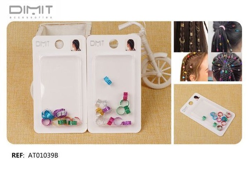 [8435693868507] Decora pelos 12/U AT01039B DM - Accesorios para el cabello