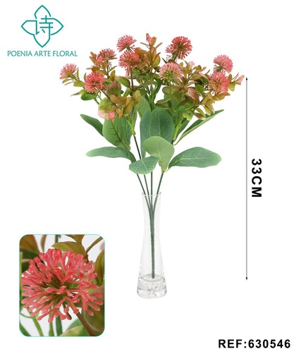 [630546] Ramo decorativo 630546 en rojo - Ramo decorativo - Serie de hierbas de agua