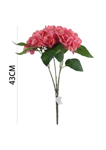 [630848SALMON] Ramo de flores artificiales - Ramo de hortalizas con 5 cabezas 3D
